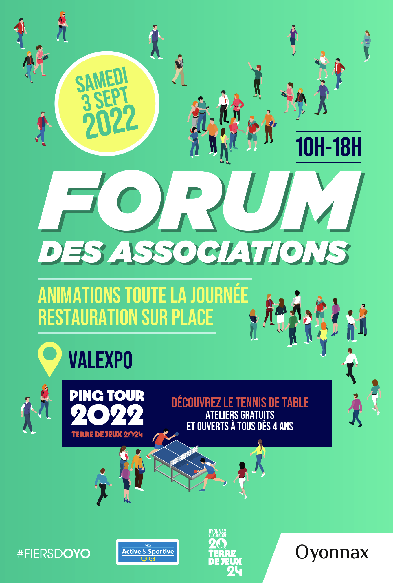 Affiche Forum Des Associations 2022 